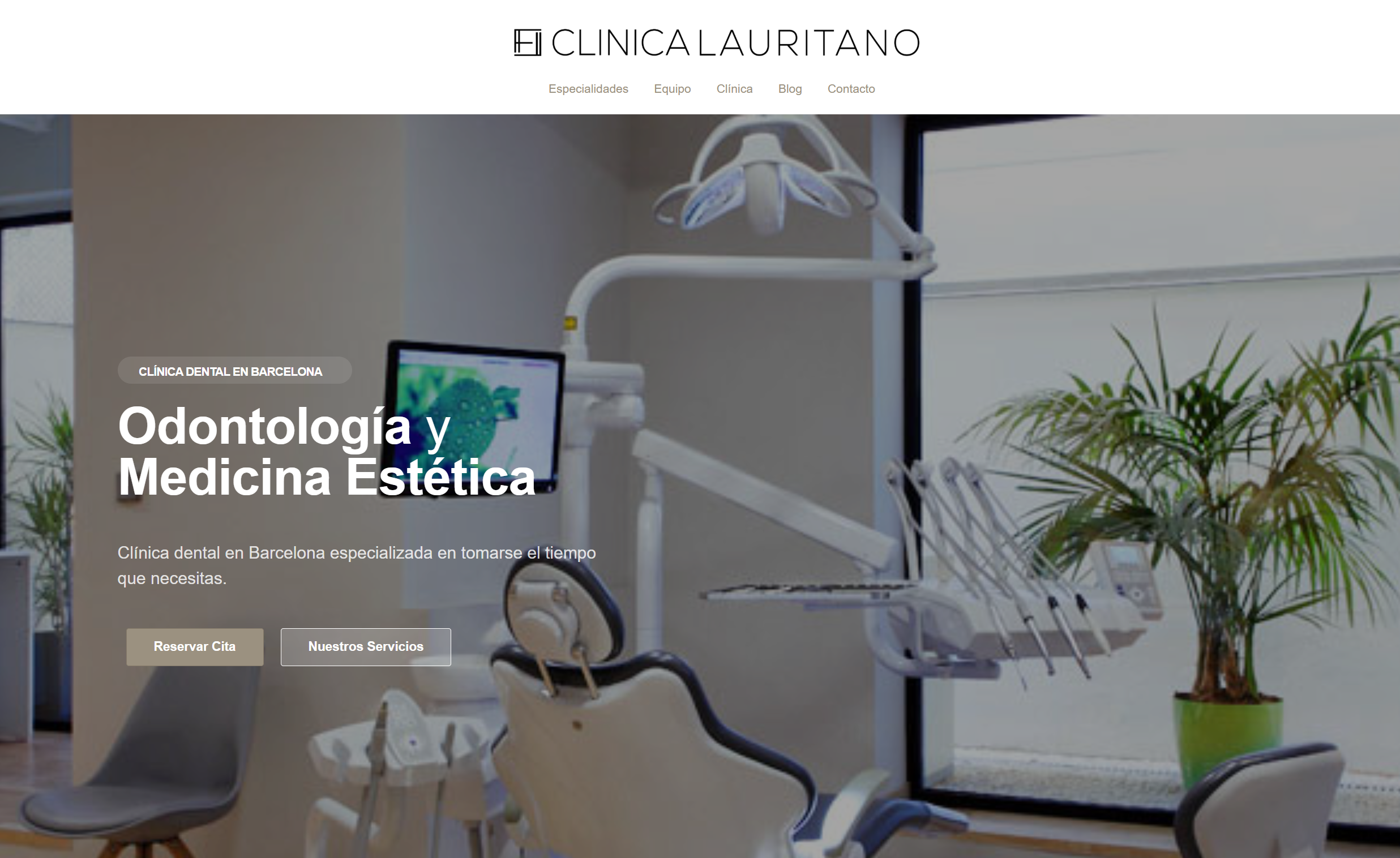 Logo de Clínica Dental Lauritano